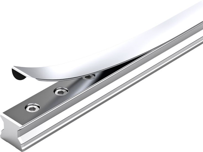 Loose cover strip with sliding fit