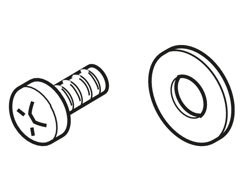 Screws and washers for Roller Rail Systems R34