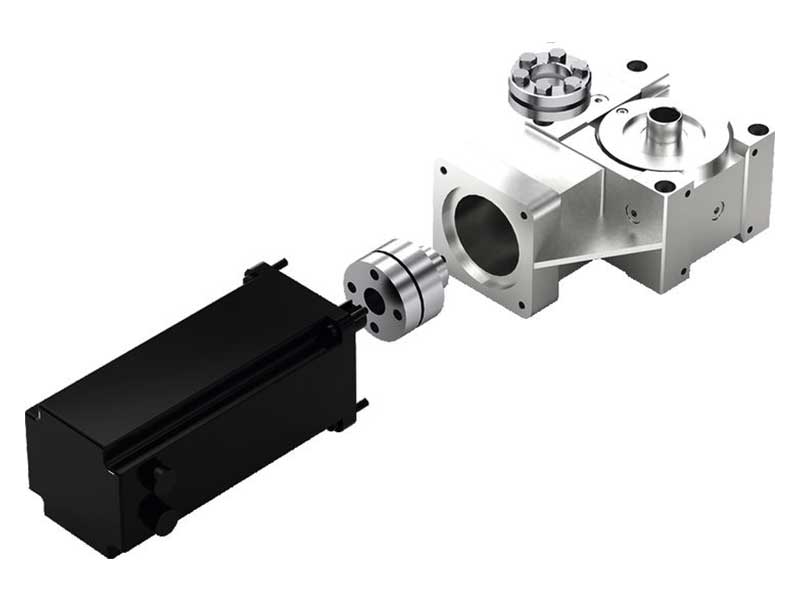 High-performance servo gearbox with adjustable backlash