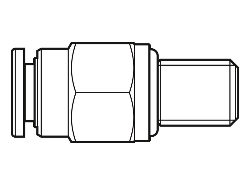 Straight connectors R3417 03. 09